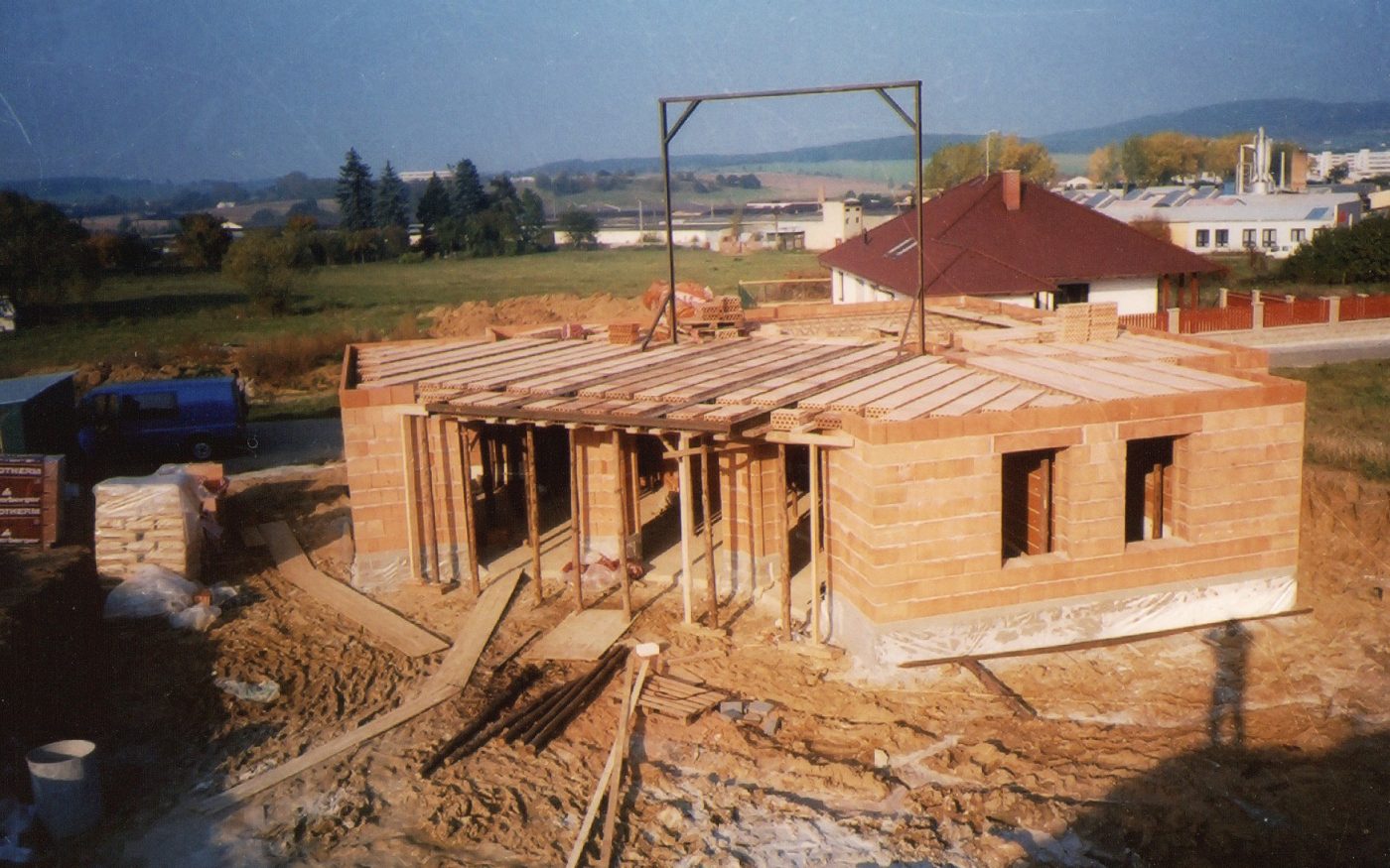 Realizace stropu Porotherm | Hrubá stavba - položení