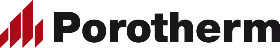 Logo Porotherm ve formátu png