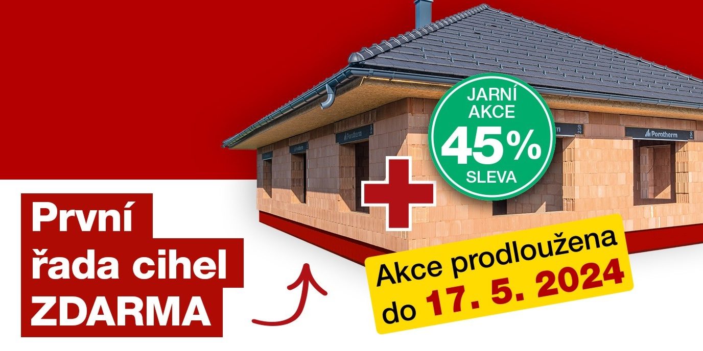 Banner Jarní akce Porotherm