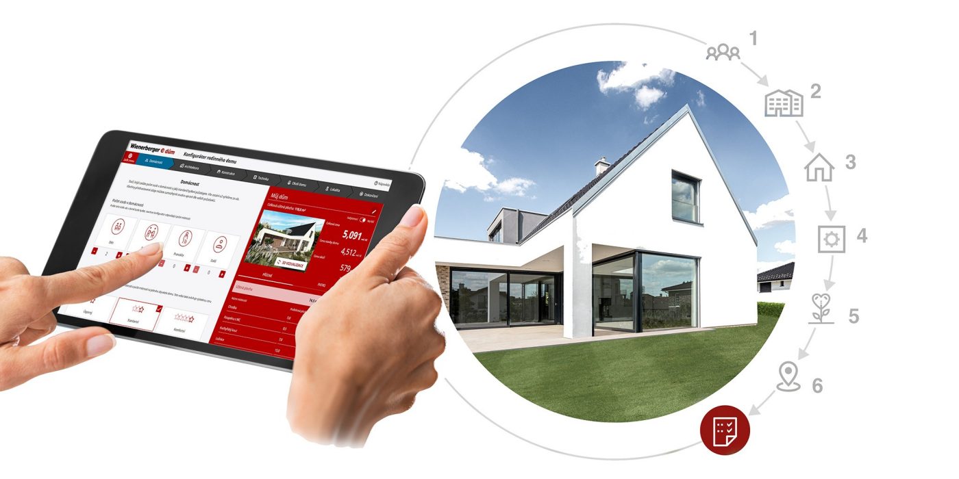 Konfigurátor domu - menší grafika bez textu | Wienerberger