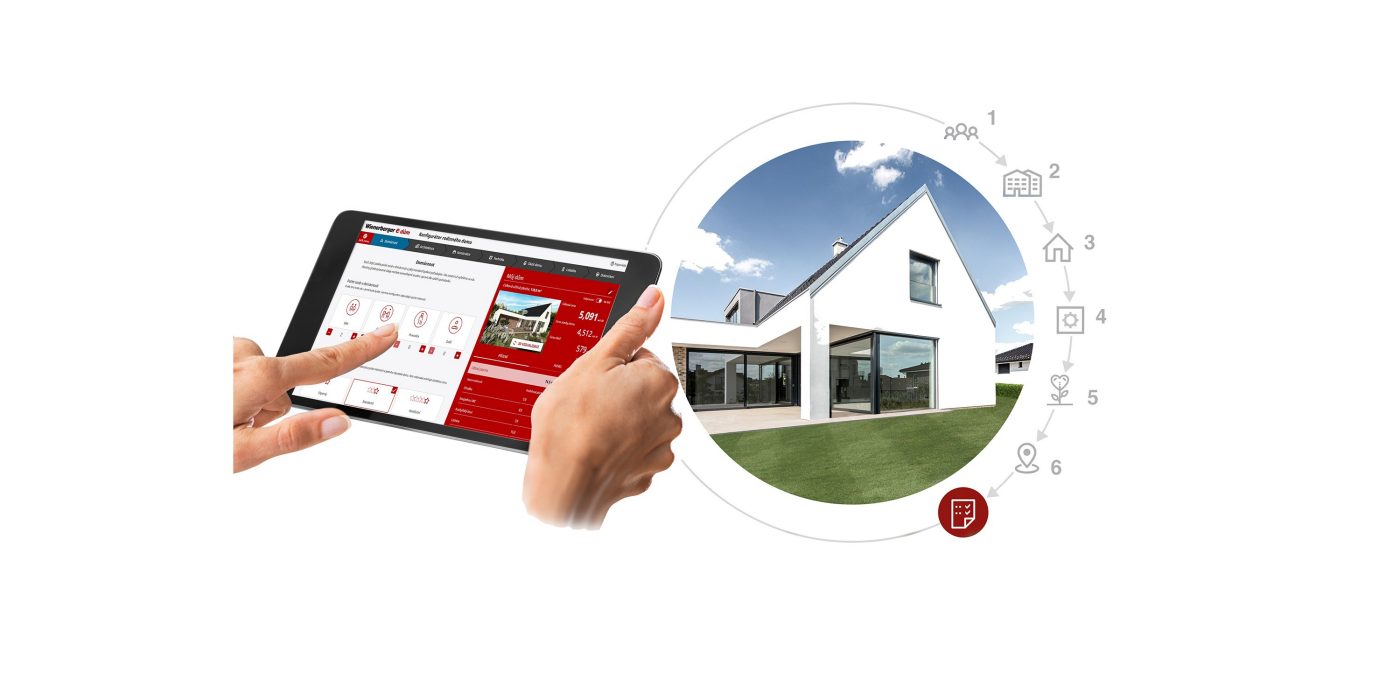 Konfigurátor domu - menší grafika bez textu | Wienerberger