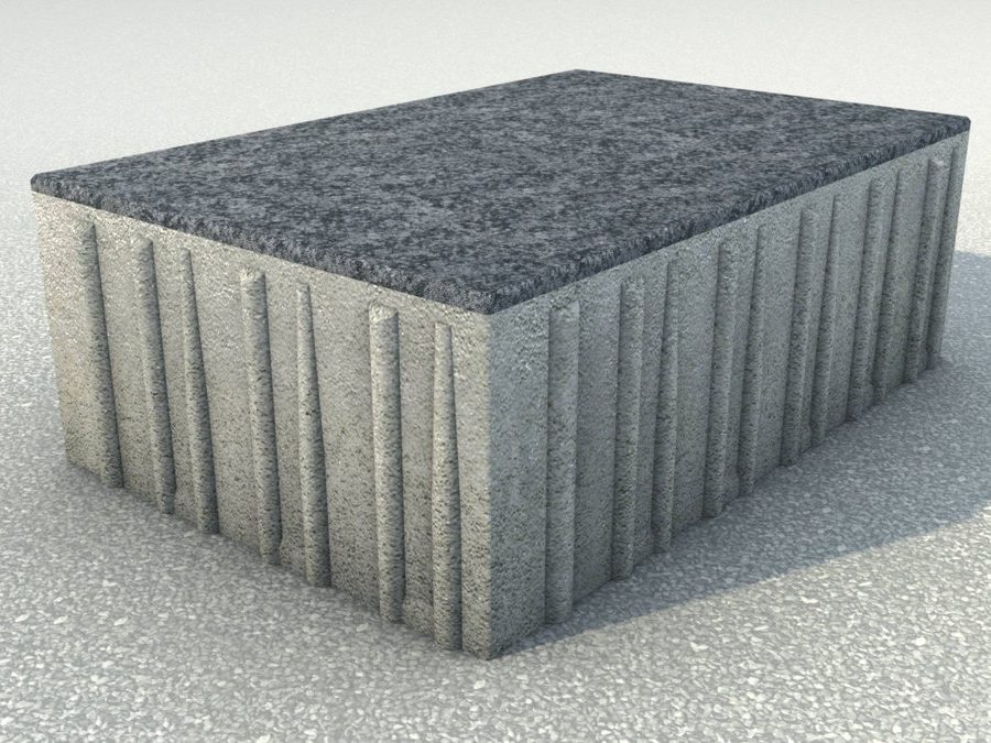 Foto lexikon dlažeb ruka s dlažbou