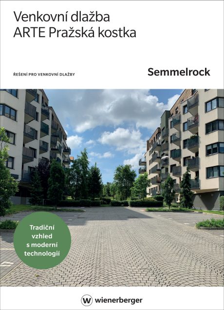 Brožura dlažba Semmelrock ARTE Pražská kostka | wienerberger