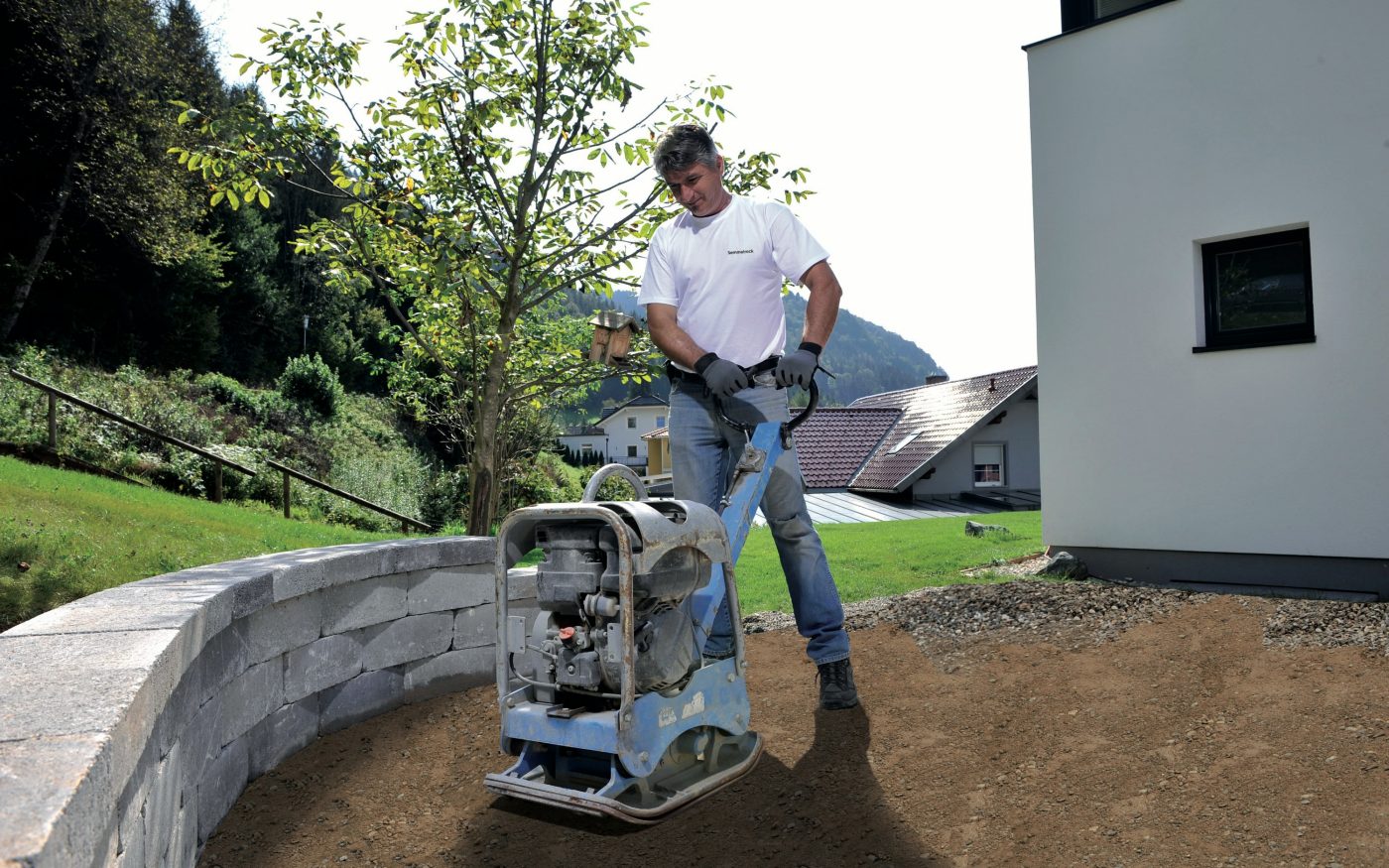 Foto pokládka dlažby návod