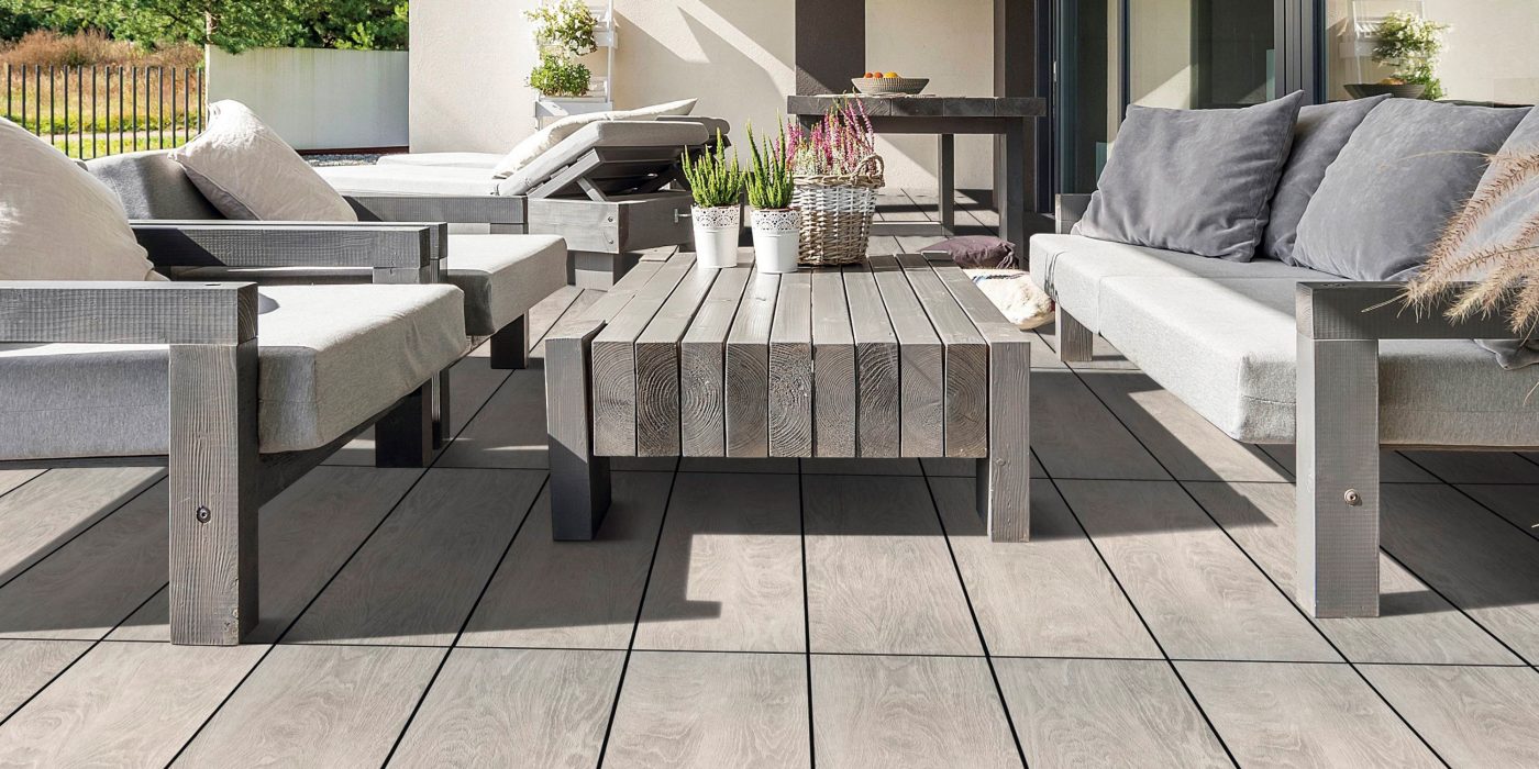 Foto realizace dlaždice AirPave Selva encina