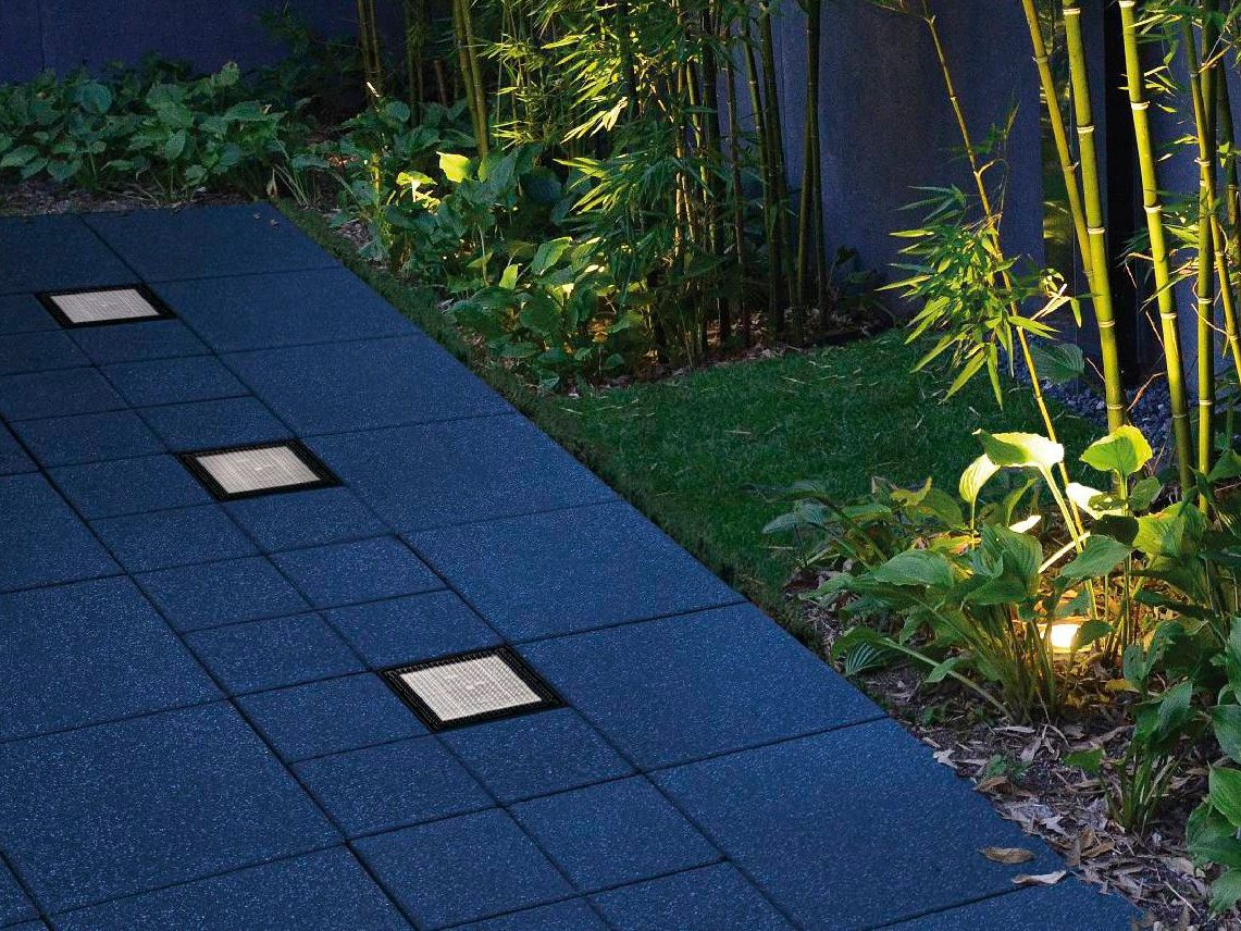 reference Solární dlažba bílá