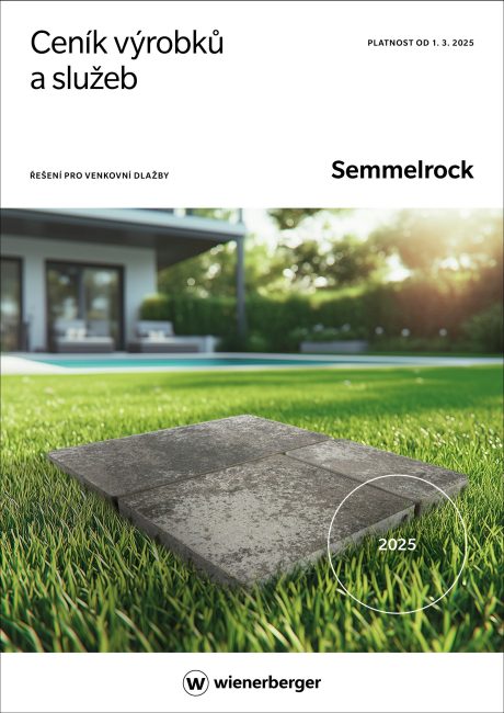 Ceník Semmelrock 2025 | wienerberger