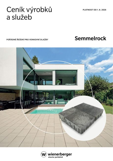 Ceník Semmelrock 2026 | wienerberger