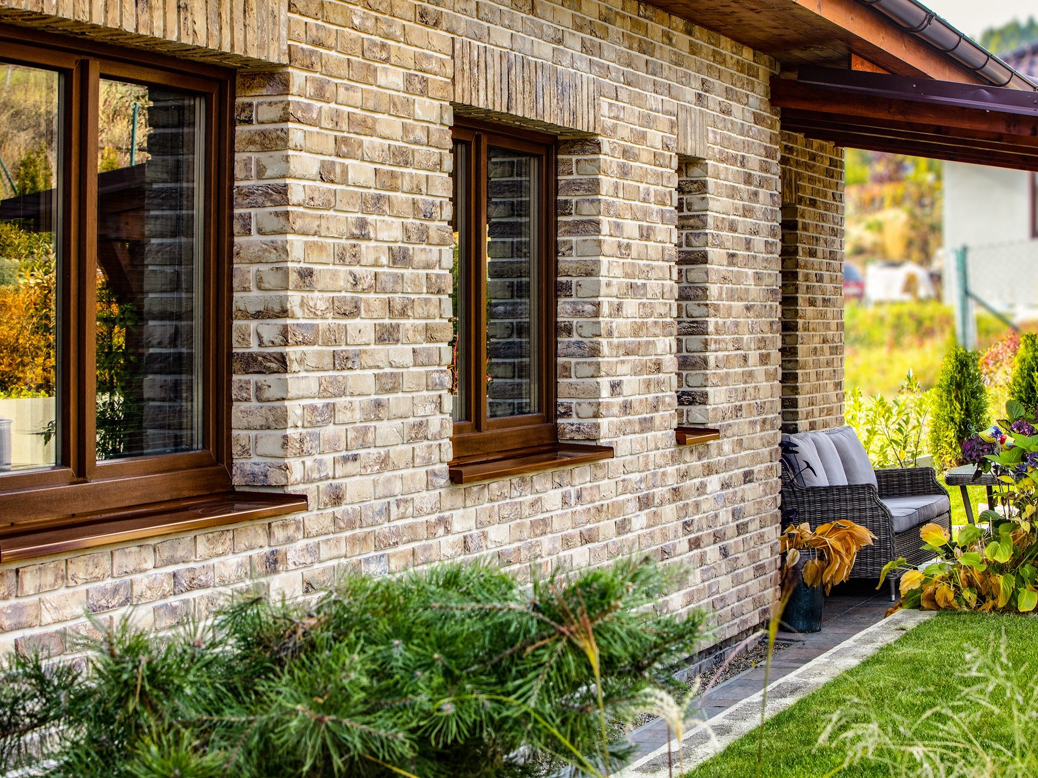 Reference rodinný dům fasáda Terca - lícové cihly Terca Abote