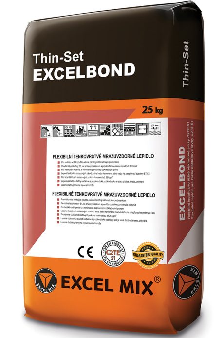 Lepidlo EXCELBOND - C2TE S21 - pro lícové cihly Terca ražené 
