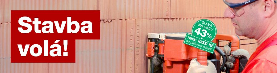 Kalkulace zdiva a sleva 43 % na cihly Porotherm