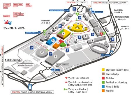 Plánek Stavebního veletrhu Brno 2026 | wienerberger
