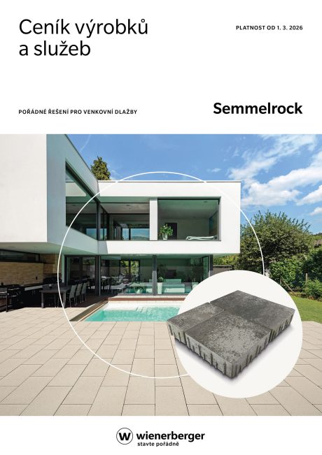 Ceník Semmelrock 2026 | wienerberger