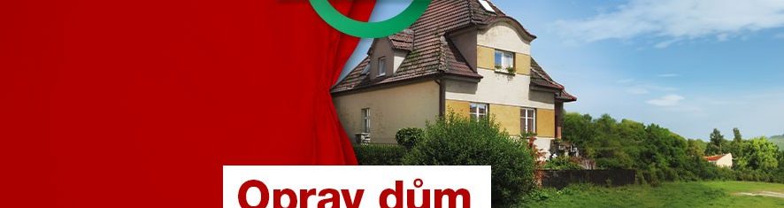 Banner Dotace oprav dům po babičce