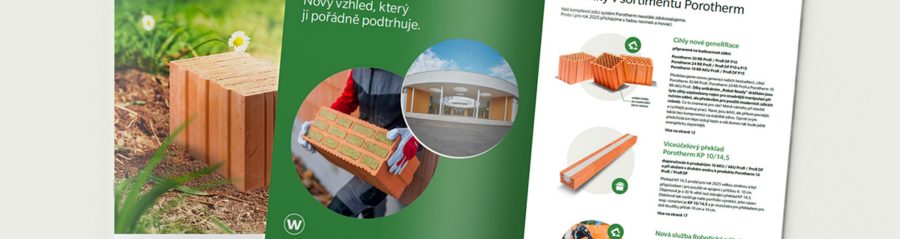 Nový ceník Porotherm 2025