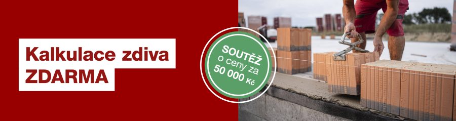 Kalkulace stavebního materiálu ZDARMA a soutěž o ceny za 50 000 Kč