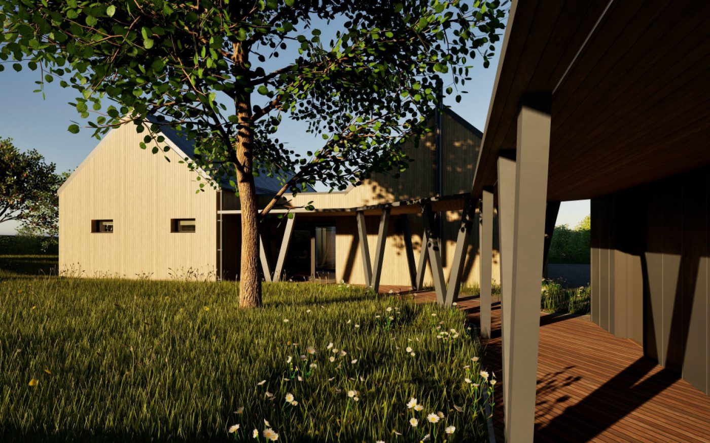 Tobiáš Kříž, SPŠS Havlíčkův Brod - 3. místo v kategorii Projekt rodinného domu