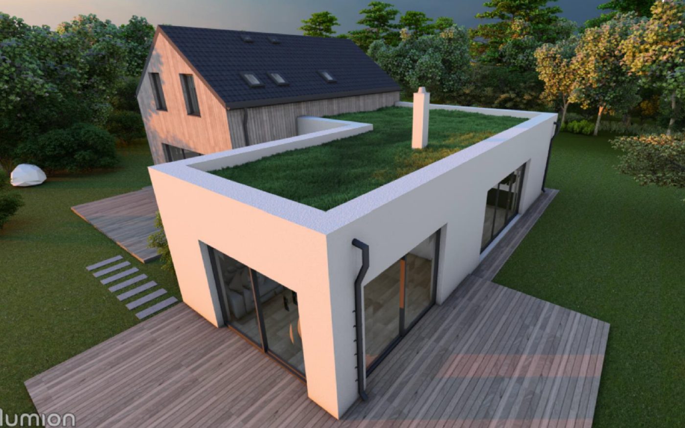 Anna-Marie Vyoralová, SPŠ Zlín – Speciální ocenění Tondach v kategorii Projekt rodinného domu