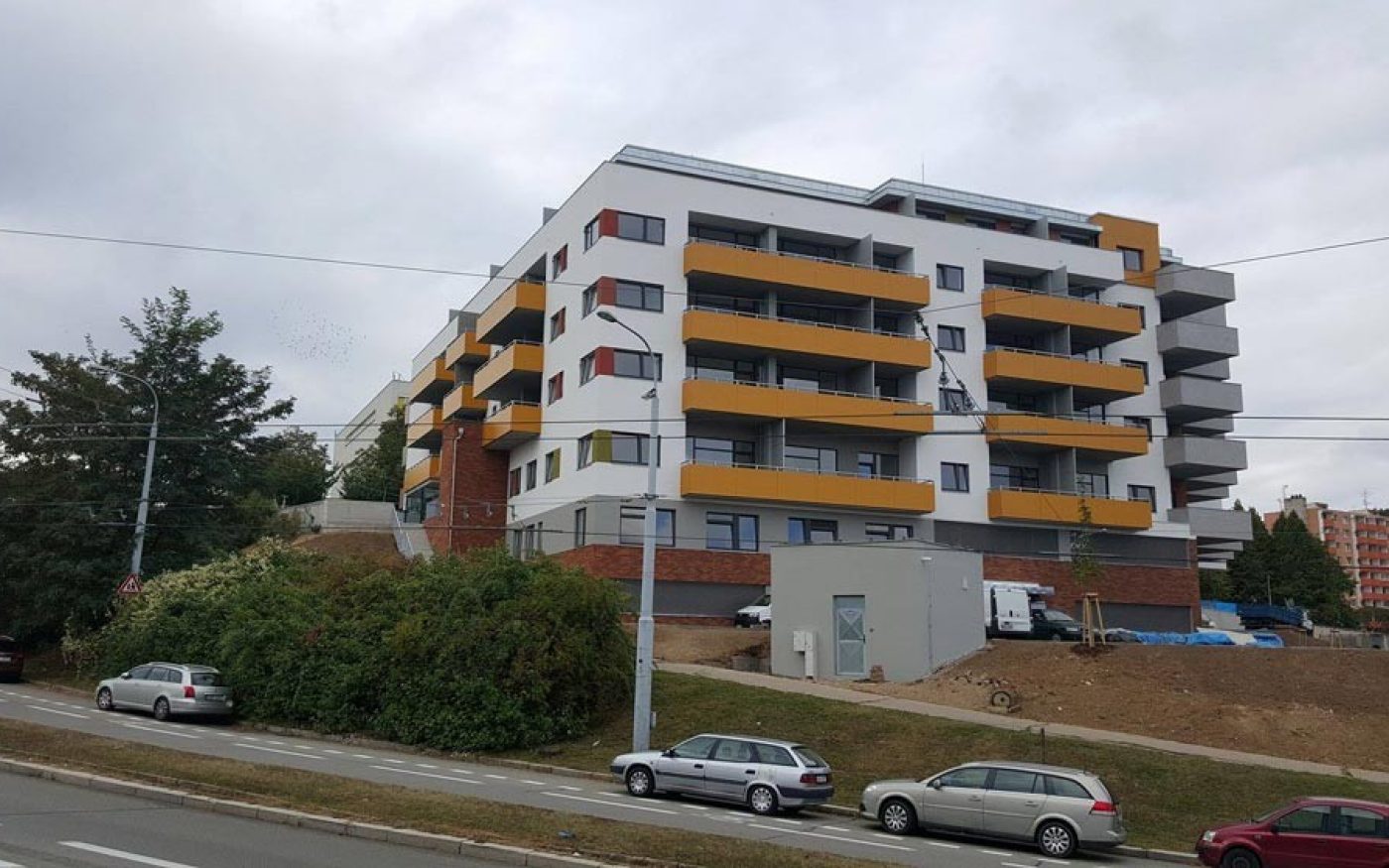 Bytový dům Nový Lískovec Brno 2017  - Porotherm 36,5 Profi - Porotherm 30 Profi - Porotherm 25 AKU SYM - Porotherm 20 AKU SYM - Porotherm 14 Profi on DBM - Porotherm 8 Profi DRYFIX - Porotherm 11,5 AKU