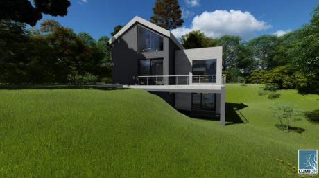 Soutěž o nejlepší studentský projekt - 11. ročník - Eliška Krejčí - Speciální ocenění Tondach kategorie projekt rodinného domu