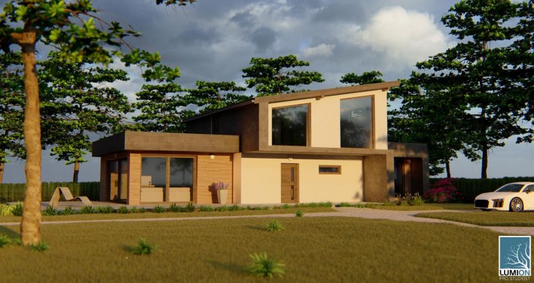 Soutěž o nejlepší studentský projekt - 11. ročník - Marek Štěpánek - 1. místo kategorie projekt rodinného domu