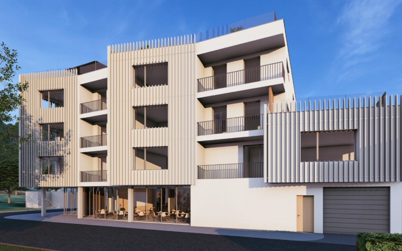 Josef Mozgva, SPŠ Zlín - 3. místo v kategorii Projekt občanské a bytové stavby