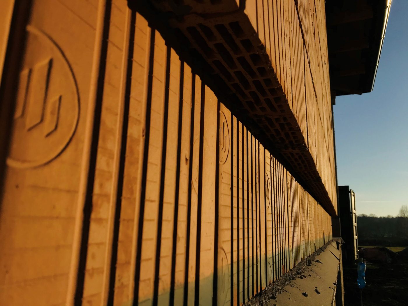 Soklové cihly - hrubá stavba | Použité cihly - Porotherm 38 TS Profi a Porotherm 44 EKO+ Profi