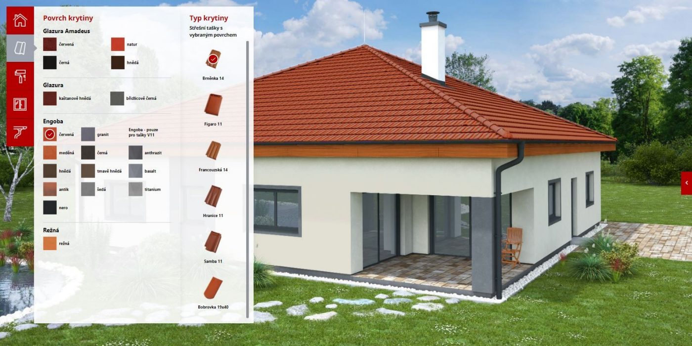Vizualizace střech - 3D aplikace | Tondach