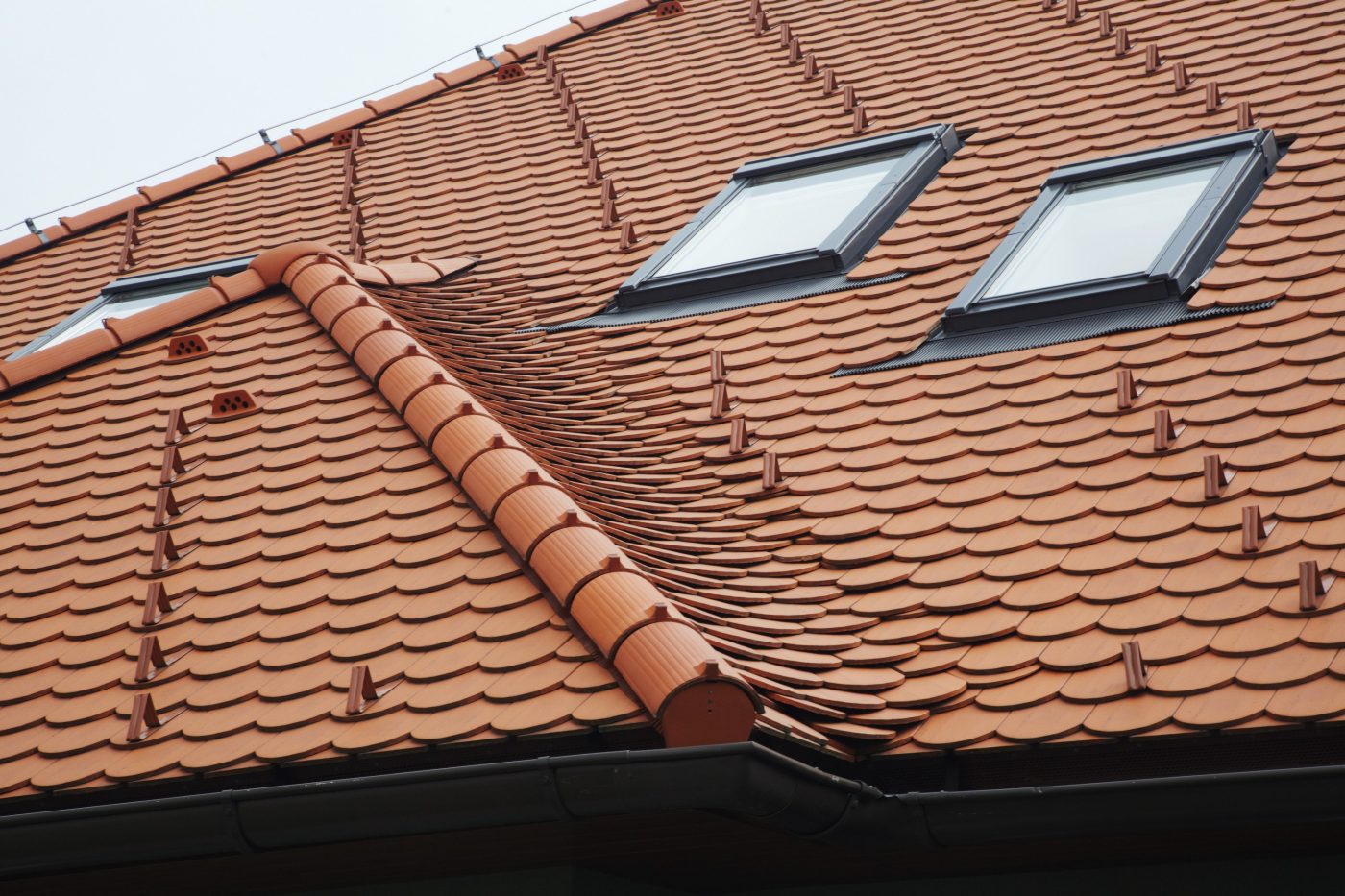 Střecha se střešní taškou Tondach