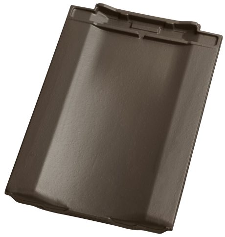 Fotografie produktu Stodo 12 Engoba tmavě hnědá - moderní střešní krytina - moderní tašky