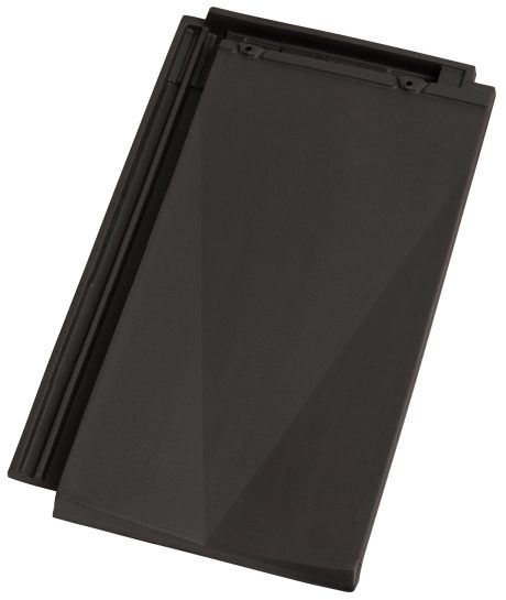 Fotografie střešní krytiny Tondach V11 engoba anthrazit - střešní krytina Tondach