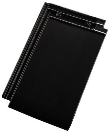 Fotografie produktu Tondach Planoton 11 posuvná taška základní glazura Amadeus černá