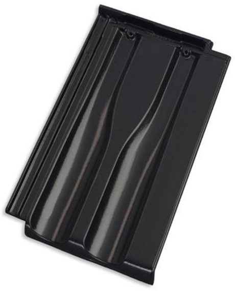 Fotografie produktu Tondach Renoton 11 posuvná taška základní glazura Amadeus černá