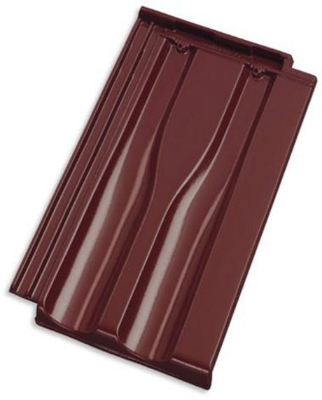 Fotografie produktu Tondach Renoton 11 posuvná taška základní glazura Amadeus červená