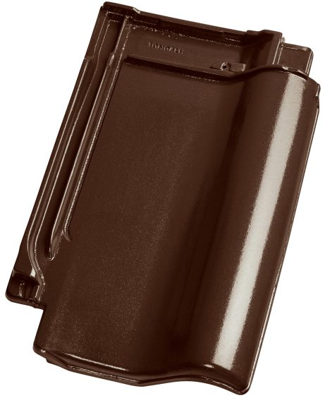 Fotografie produktu Tondach Sensaton 11 posuvná taška základní glazura Amadeus hnědá