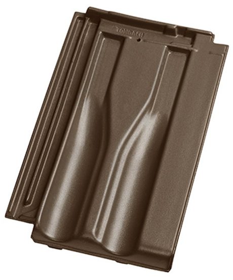 Fotografie produktu Tondach Renoton 14 posuvná taška základní engoba hnědá