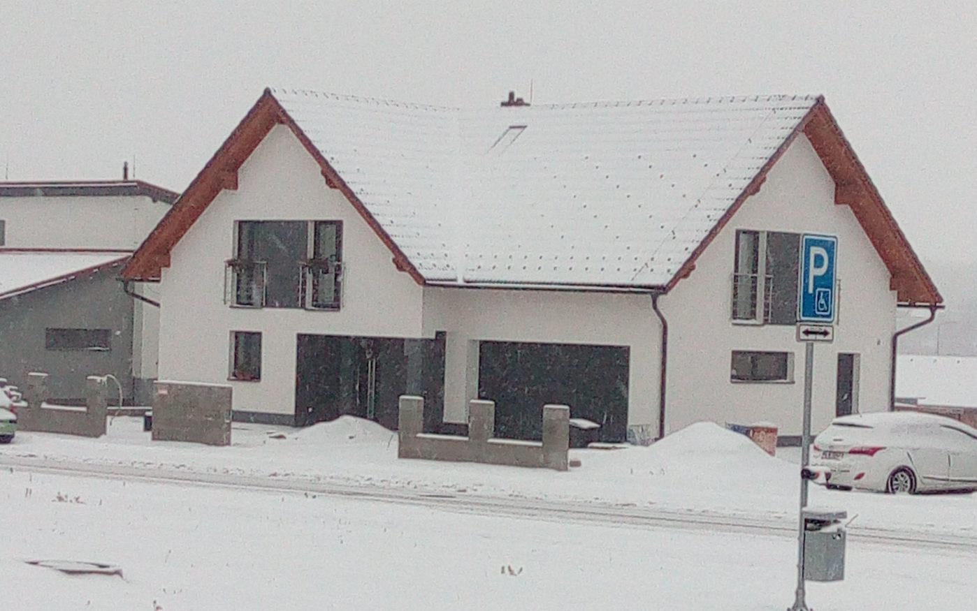 Zasněžená střecha Tondach | Sníh na střeše Tondach