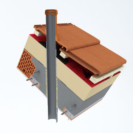 Prostup střešním plastem - Těžká střecha Porotherm a Tondach