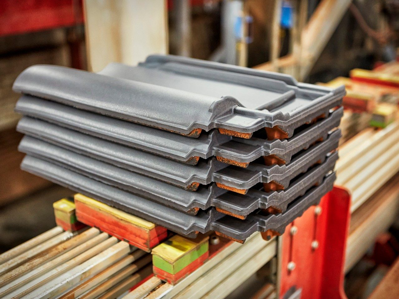 Výrobní proces střešní krytiny Tondach