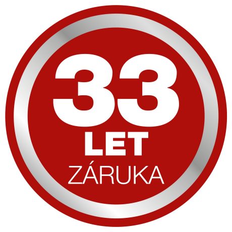 Logo záruka All Inclusive - 33 let (pečeť) | Tondach