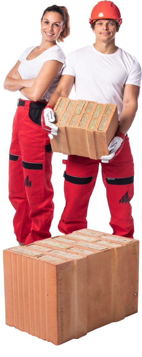 Porotherm - kalkulace zdiva ZDARMA