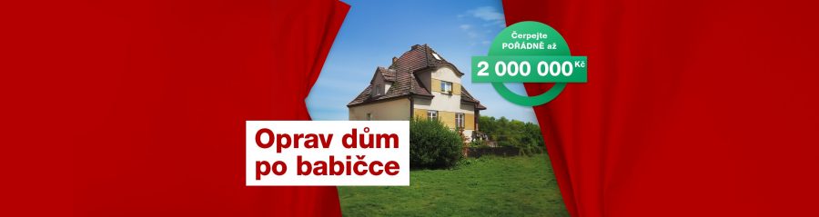 Banner Oprav dům po babičce