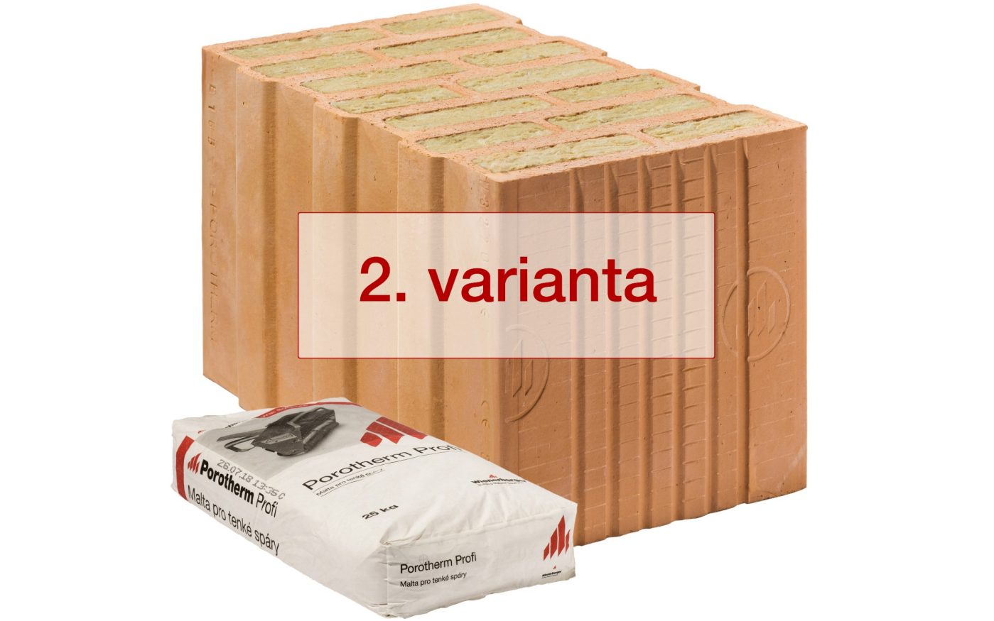 Cihla Porotherm 44 Profi se vyřazuje