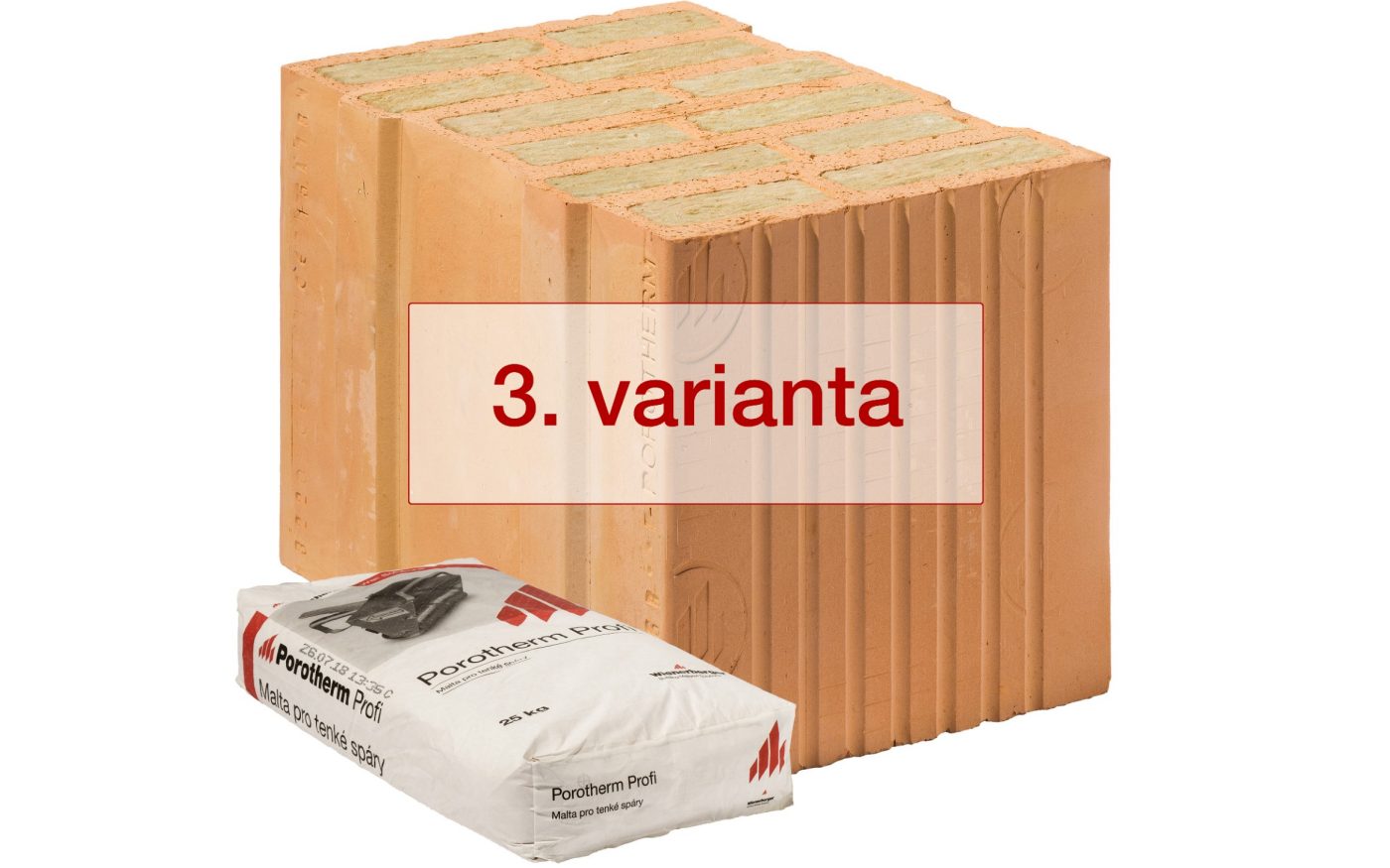 Cihla Porotherm 44 Profi se vyřazuje