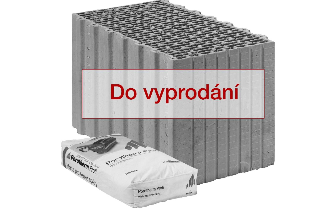 Cihla Porotherm 44 Profi se vyřazuje