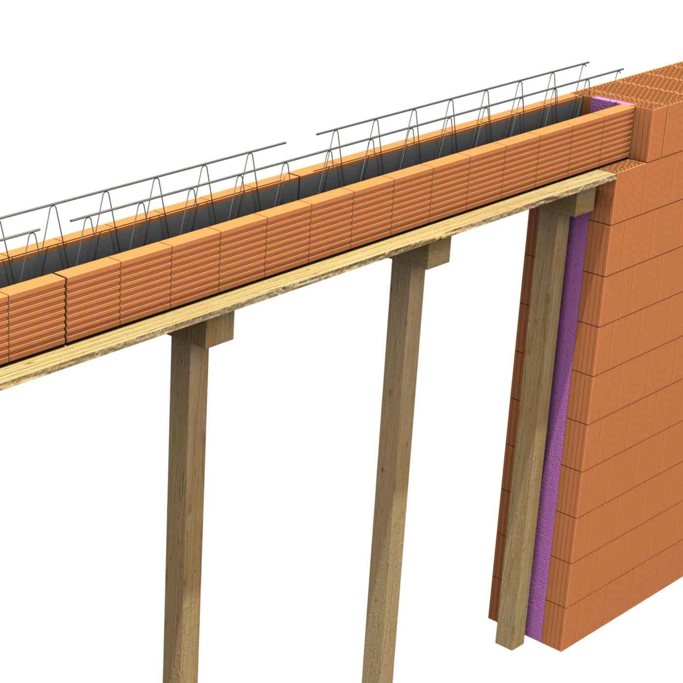 Překlad Porotherm KP XL - 3D vizualizace