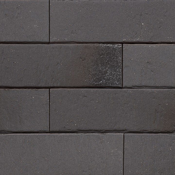 Fotografie lícové cihly Terca Pelaris Root Black | Lícová cihla Klinker tažená