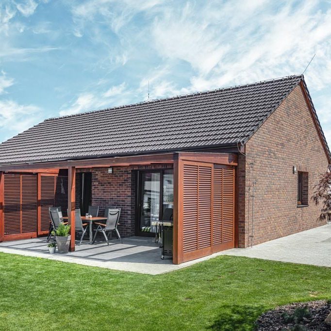 Terca Kastanjebruin | Reference lícové cihly Terca