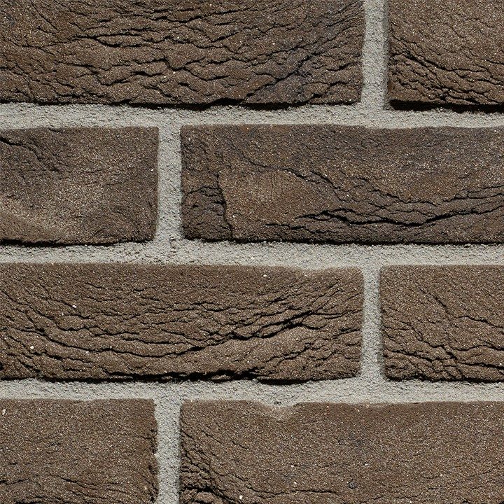 Fotografie Terca Pagus Bruin Zwart | Lícová cihla a obkladový pásek ražené