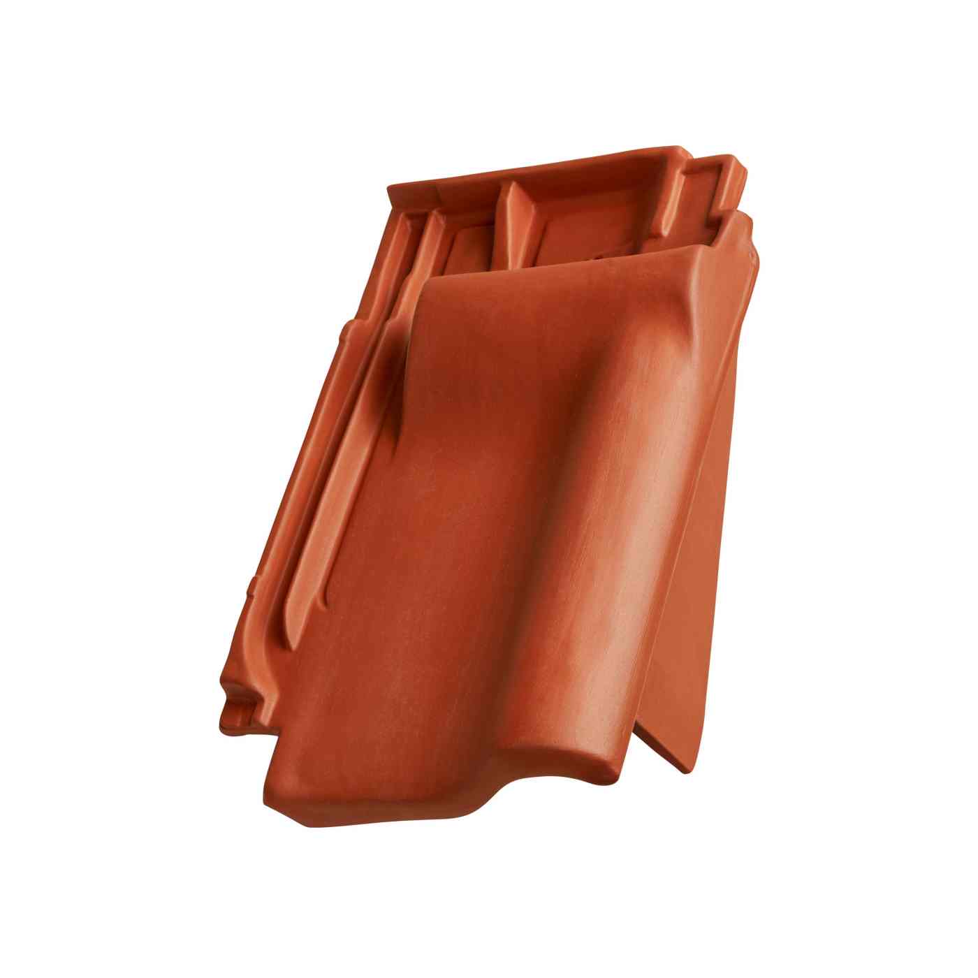 Sensaton 11 - připojení hřebene - větrací okrajová pravá - engoba červená - keramické doplňky Tondach (327652765610)